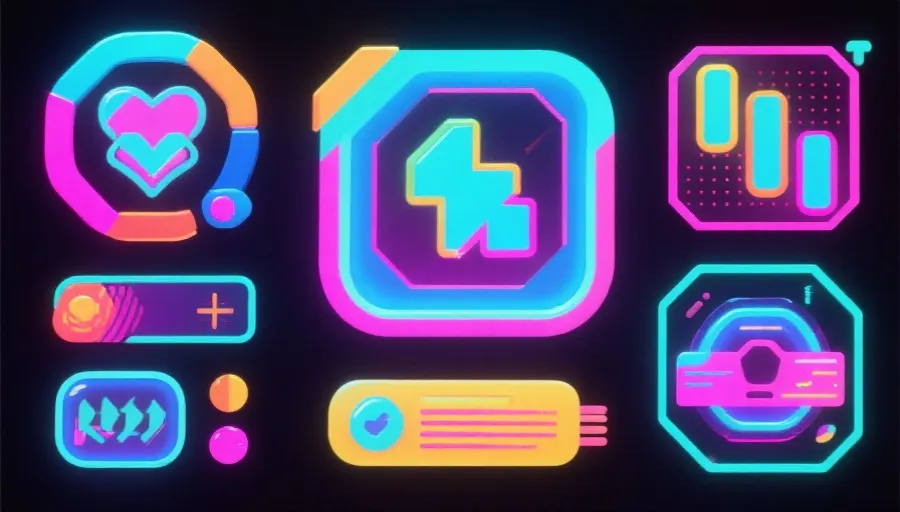 Gaming UI Illustration